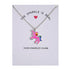 Hand Enameled Unicorn Necklace - Little Palace Store